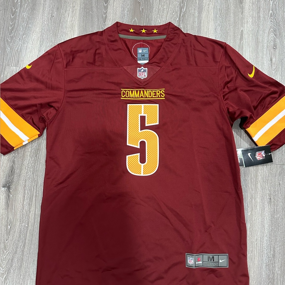 Jayden Daniels commanders jersey